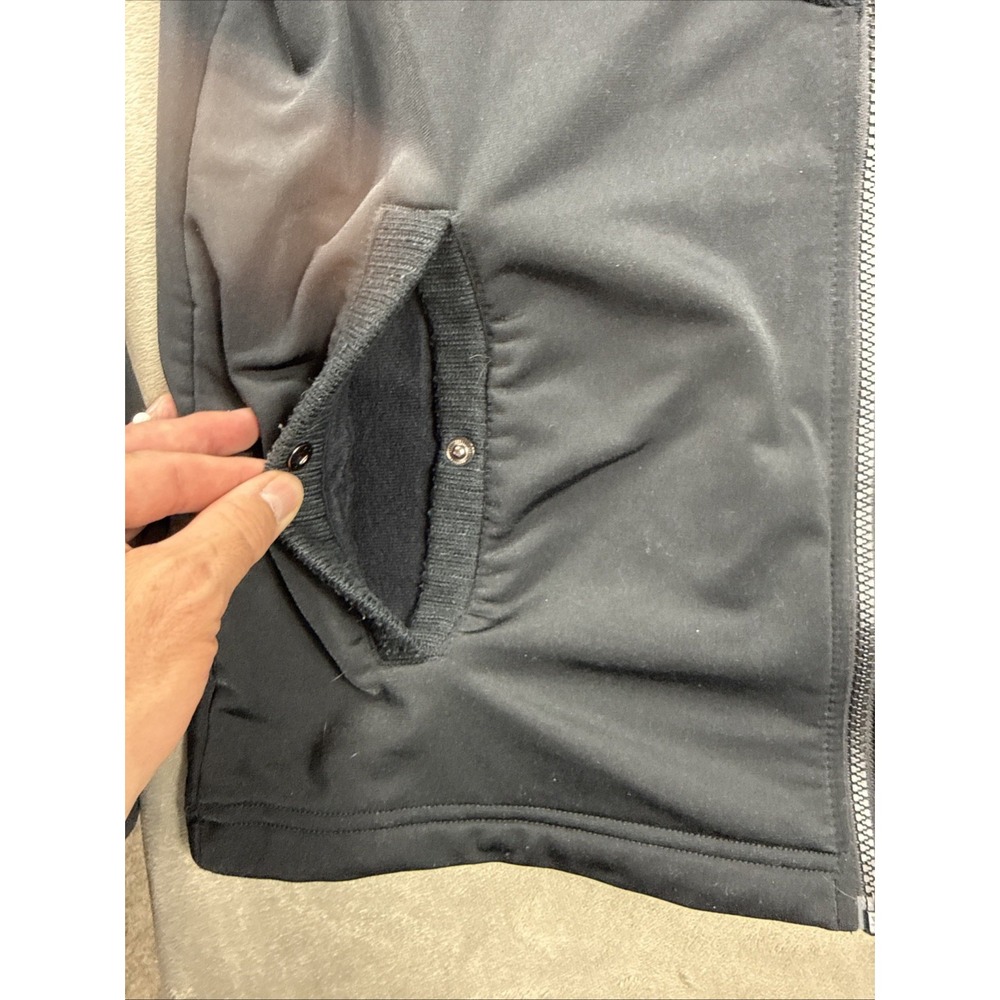 Columbia Titanium Jacket Mens Med Black/Red Fleece Full Zip Interchange Coat EUC - Picture 8 of 16